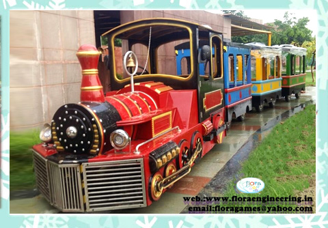 Vintage Trackless Train